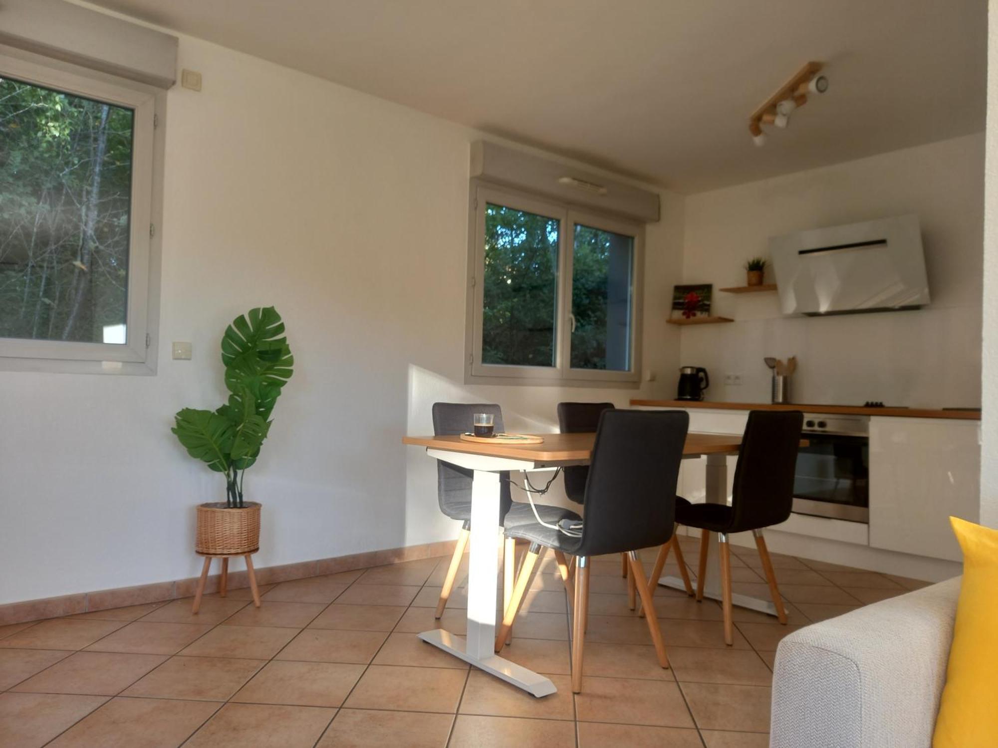 T2 De 56M2 - Geneve A 5 Min- Parking Prive Gratuit Daire Saint-Julien-en-Genevois Dış mekan fotoğraf